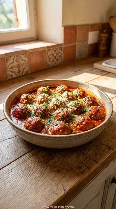 Classic Italian Meatballs: Oven-Baked Recipe