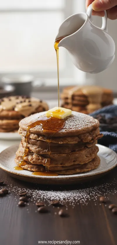Coffee Pancakes - ready to serve