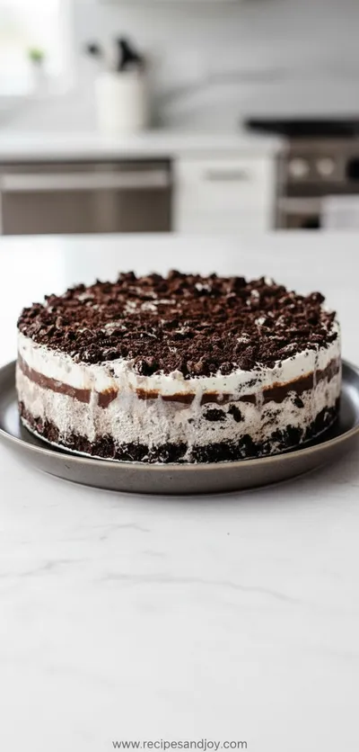 Cookies and Cream Ice Cream Cake
