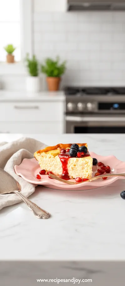 Cottage Cheese Cake Recipe