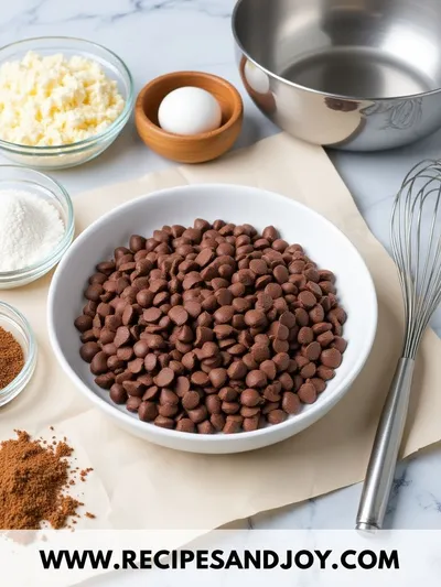 Easy Cottage Cheese Chocolate Brownies - cooking process