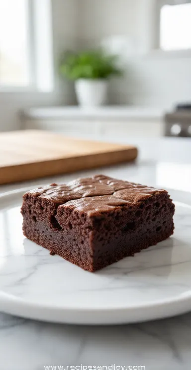 Easy Cottage Cheese Chocolate Brownies