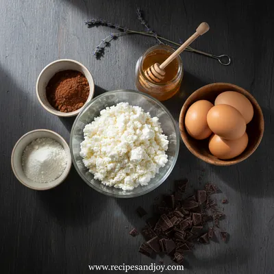 Cottage Cheese Lava Cake Chocolate Protein Recipe - cooking process
