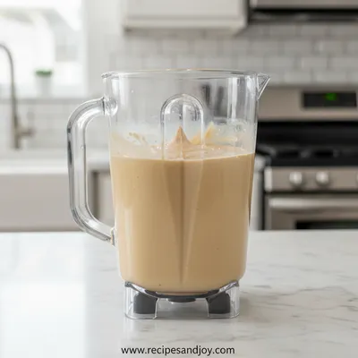 Cottage Cheese Peanut Butter Mousse Recipe - ingredients preparation