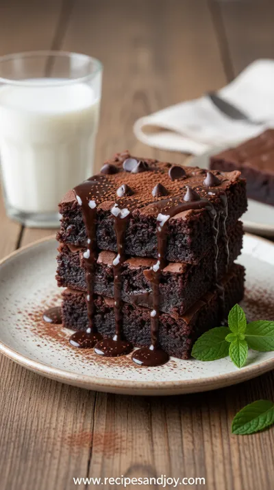 Cottage Cheese Protein Brownies – Healthy Easy Treat - ready to serve