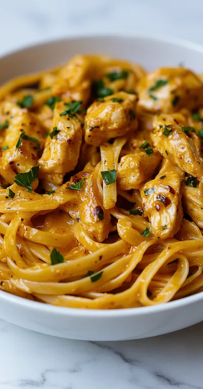 Cowboy Butter Chicken Linguine