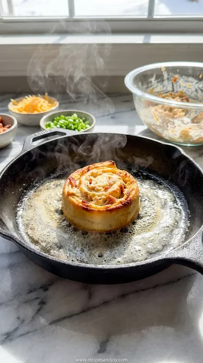Crack Chicken Pinwheels: Incredible Quick Recipe - cooking process