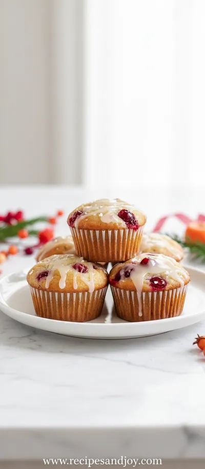 Cranberry Orange Muffins – Easy Holiday Treat