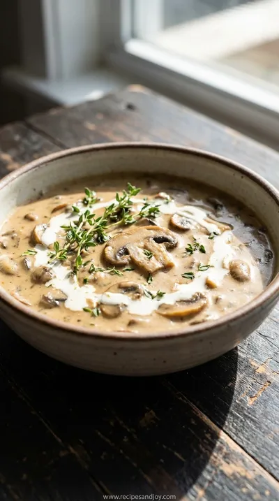 Ultimate Creamy Mushroom Soup: Easy Cozy Recipe