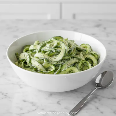 Creamy Cucumber Salad – Easy Keto Side Dish