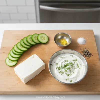 Creamy Cucumber Salad – Easy Keto Side Dish - cooking process