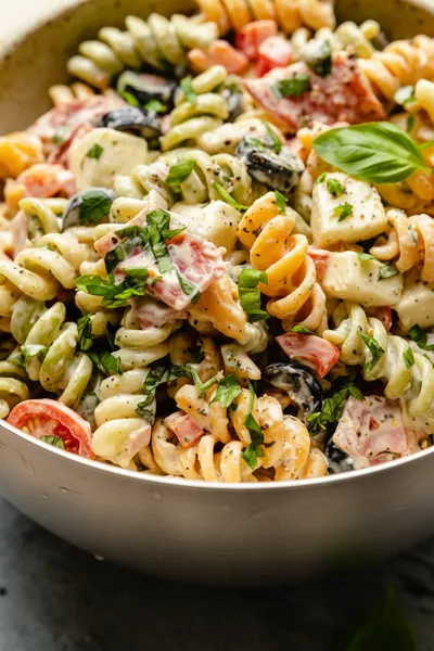Creamy Italian Pasta Salad – Easy Everyday Dinner