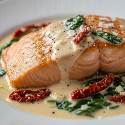 Creamy Tuscan Salmon
