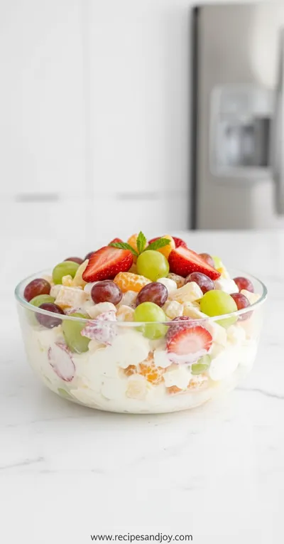 Creamy Vanilla Pudding Fruit Salad