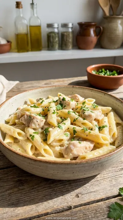 Creamy White Sauce Pasta With Chicken: Quick & Easy Recipe