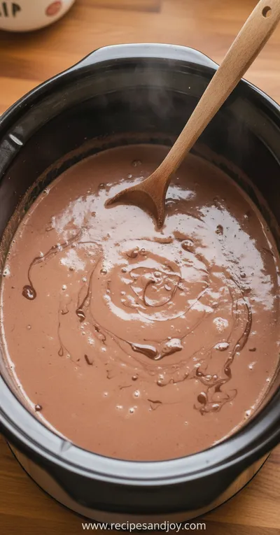 Crockpot Hot Chocolate Recipe - ingredients preparation