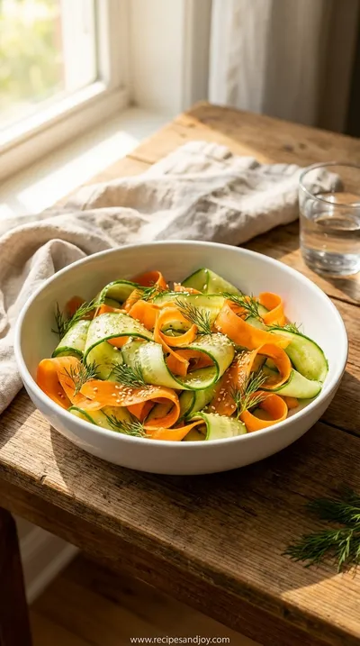 Cucumber Carrot Salad: Fresh & Healthy Recipe