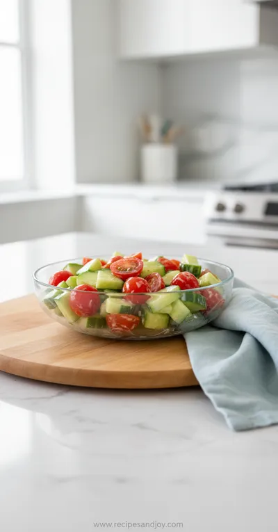 Cucumber Tomato Salad