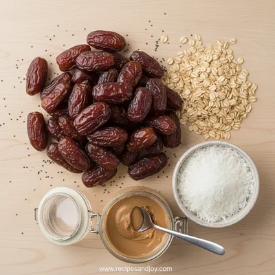 Date Balls Recipe - Healthy Sweet Treats - cooking process