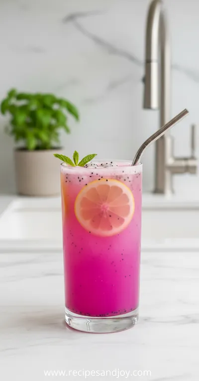 Dragonfruit Lemonade – Fresh Refresher