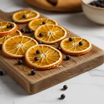 Dried Orange Slices – Honey & Juniper