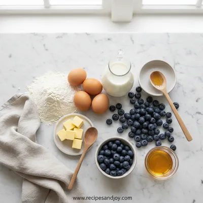 Early Sunrise Pancakes – Quick 30-Minute Breakfast - ingredients preparation