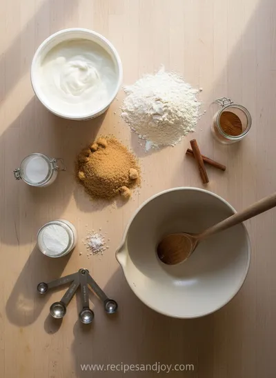 Fat-Free Greek Yogurt Cinnamon Rolls – Easy Sheet Pan - cooking process