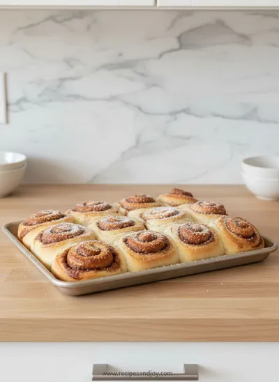 Fat-Free Greek Yogurt Cinnamon Rolls – Easy Sheet Pan