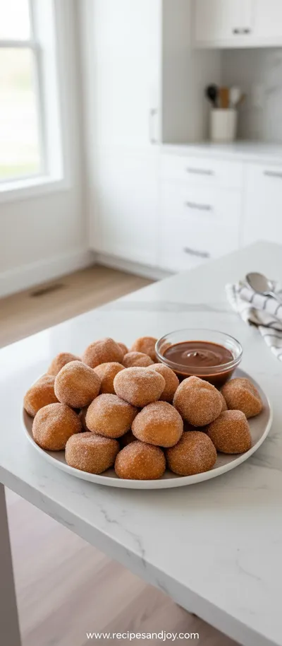 Fluffy Air Fryer Churro Bites
