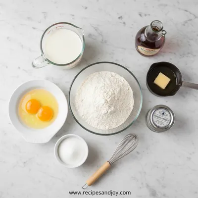 Fluffy American Pancakes Recipe – Easy & Delicious - cooking process
