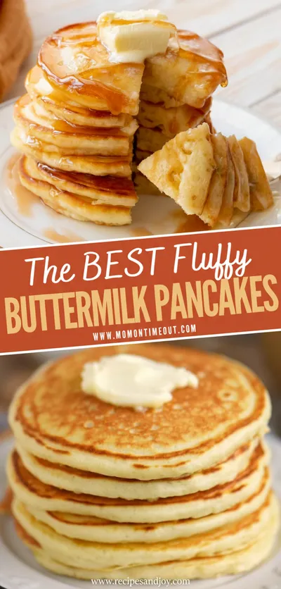 Fluffy Buttermilk Pancakes