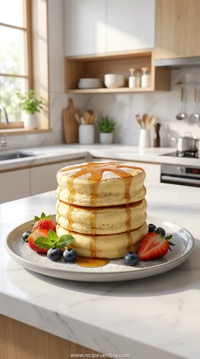 Traditional Fluffy Japanese Souffle Pancakes Recipe