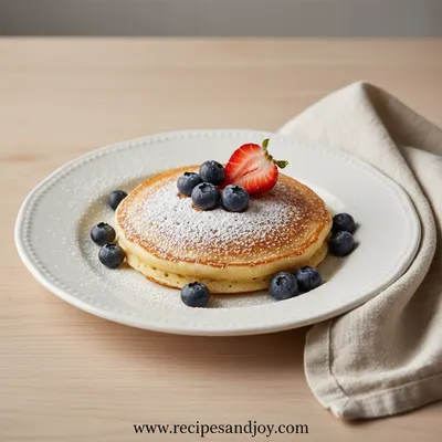 Fluffy Pancake Recipe - Perfect Breakfast Inspiration - ready to serve