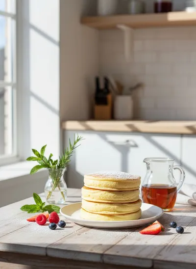 Fluffy Pancakes Recipe - Easy Sweet Treat