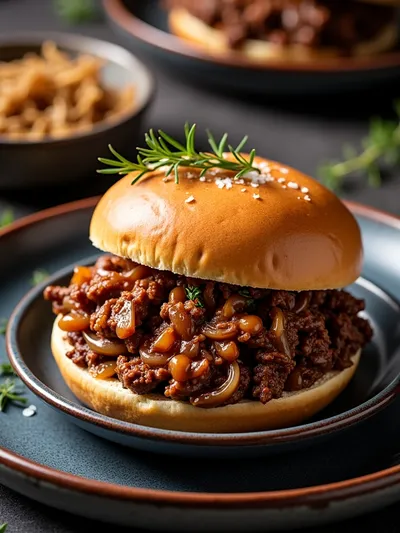 French Onion Beef Sloppy Joes – Easy Dinner - ready to serve