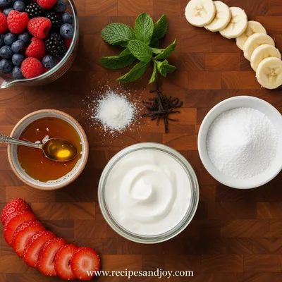 Fruit Dip Recipe – Easy and Delicious - ingredients preparation