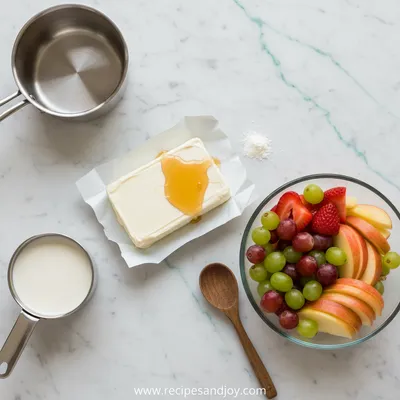 Fruit Dip With Cream Cheese – Easy Recipe - cooking process