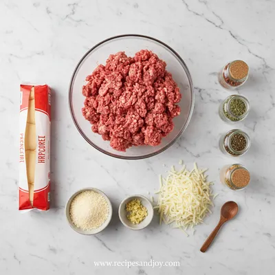 Garlic Parmesan Cheeseburger Bombs Recipe - cooking process