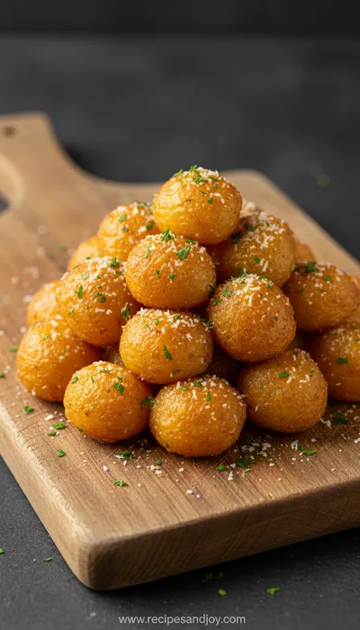 Garlic Potato Pops Recipe