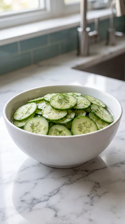 German Cucumber Salad