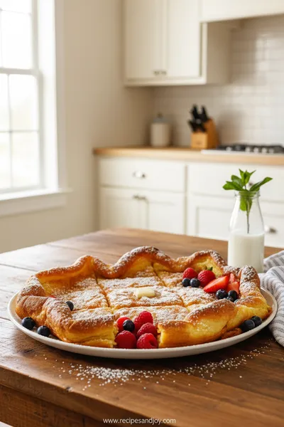 Baked German Pancake Recipe
