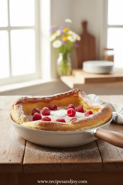 German Pancakes Recipe For A Simple Breakfast