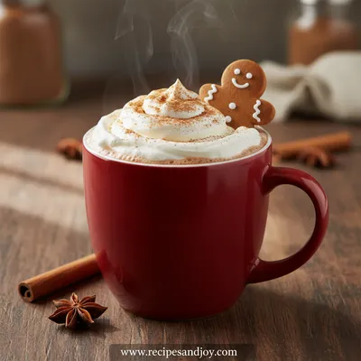 Gingerbread Fall Hot Chocolate Recipe