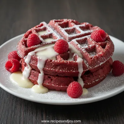 Gluten Free Red Velvet Waffles
