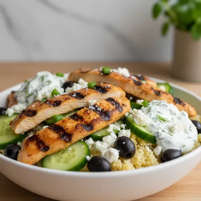 Greek Chicken Bowls – Easy Meal Prep Delight