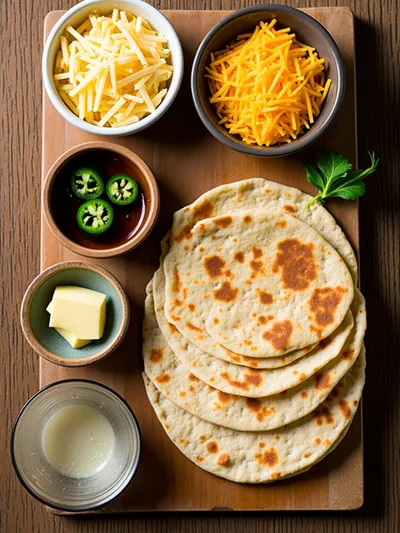 Grilled Cheese Burrito – Easy Everyday Dinner - ingredients preparation