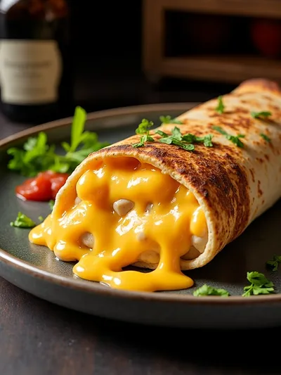 Grilled Cheese Burrito – Easy Everyday Dinner - cooking process