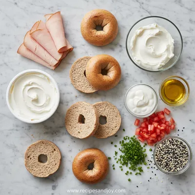 High Protein Bagel Bites – Quick 15‑Minute Snack - cooking process