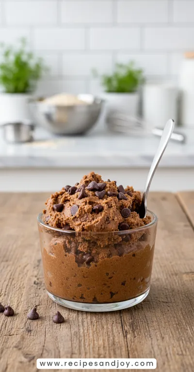 High Protein Cookie Dough Healthy Easy Snack