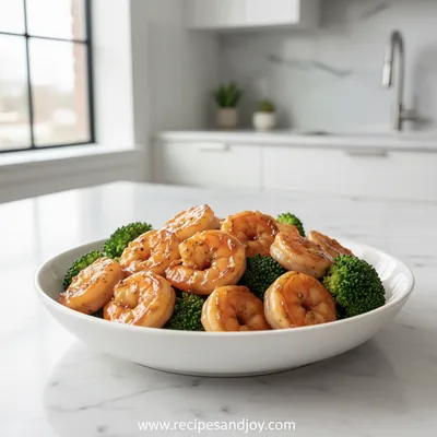 High-Protein Honey Garlic Shrimp